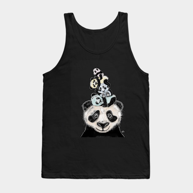 panda totæm Tank Top by msmart